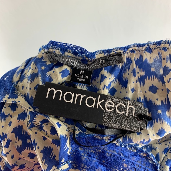 NWT Anthropologie Marrakech Halter Pattern Tunic - Picture 5 of 14